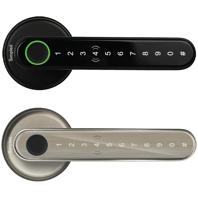 Leverline Smart Fingerprint Door Handle