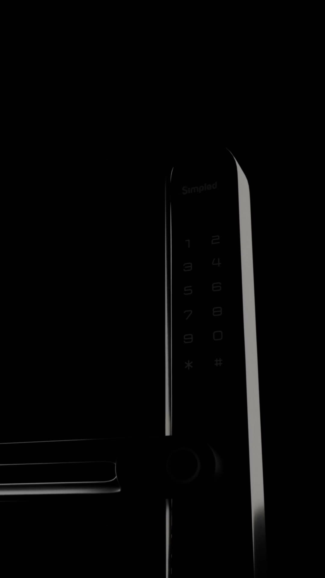 Simpled SS Slim Series smart lock